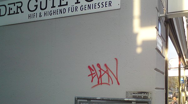 Westend Graffiti Tag