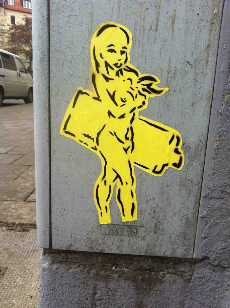 yellow surfer