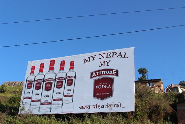 Nepal Vodka Attitude