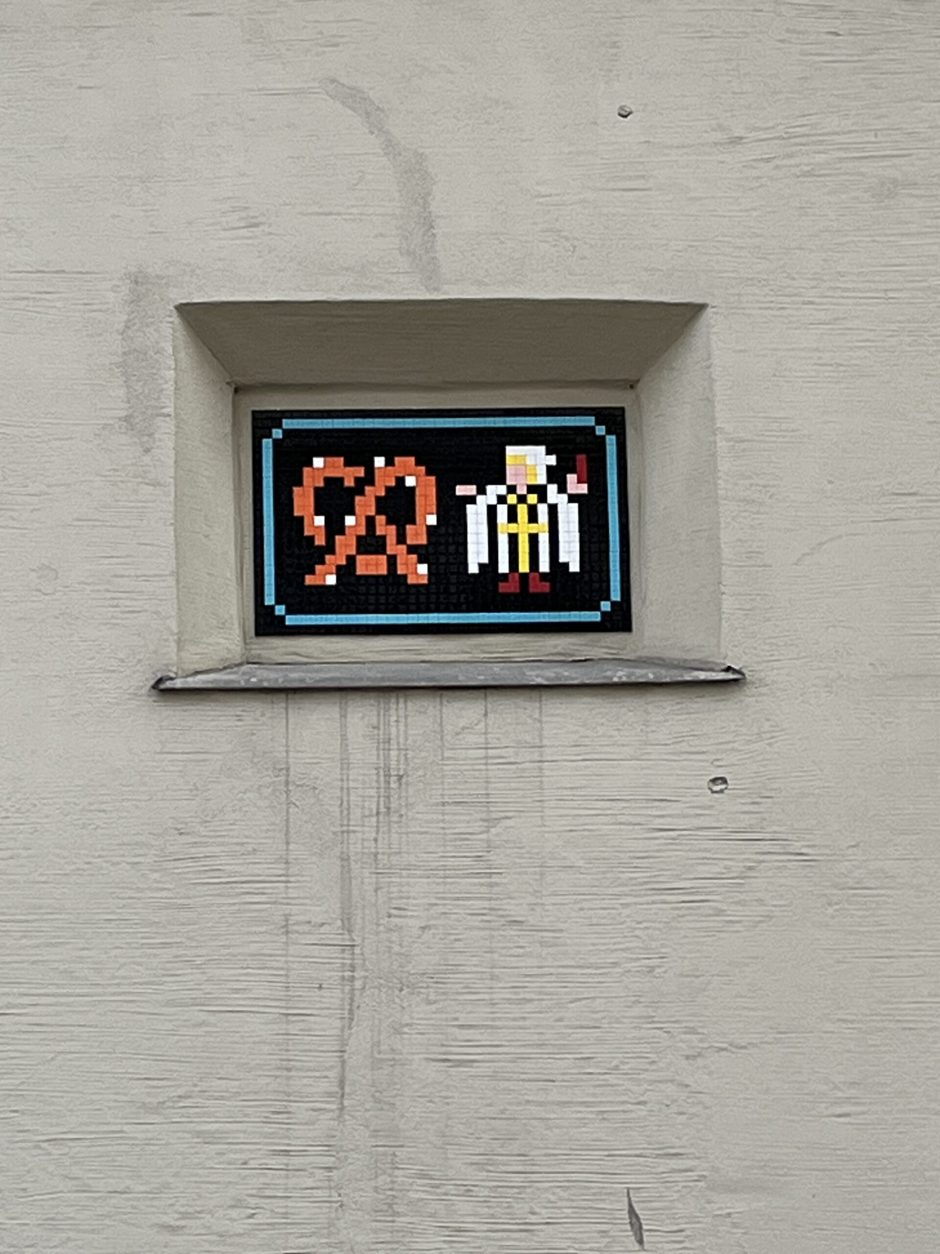 Space Invader Sendlinger Tor, München